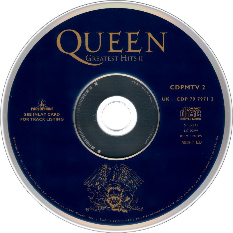 Queen  Greatest Hits II : CD